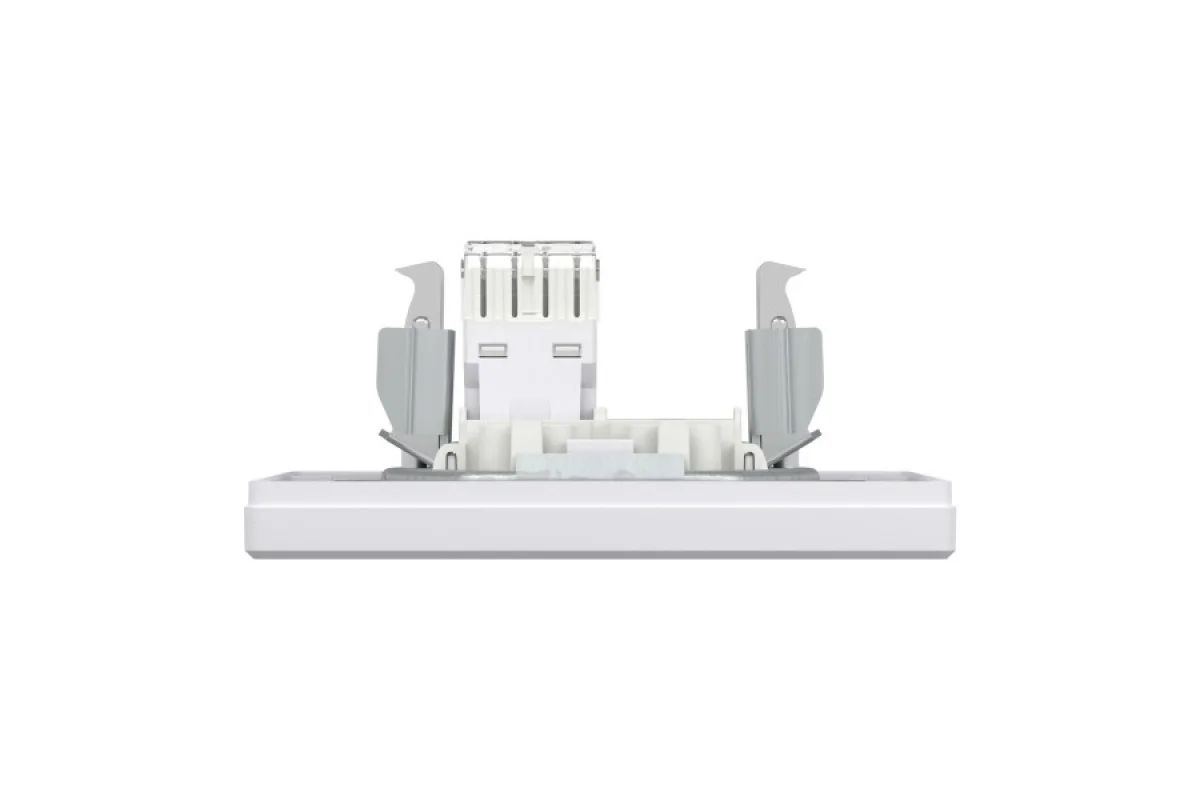 Розетка компьютерная RJ45 UTP категория 6 Белая Asfora (EPH4700121)