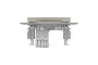 Розетка компьютерная RJ45 UTP категория 6 Asfora Бронза (EPH4700169)