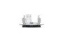 Розетка компьютерная RJ45 UTP категория 6 Asfora Антрацит (EPH4700171)