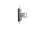 Розетка компьютерная RJ45 UTP категория 6 Asfora Антрацит (EPH4700171)