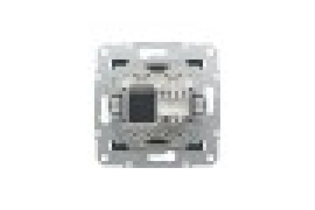 Розетка компьютерная RJ45 UTP категория 6 Asfora Антрацит (EPH4700171)