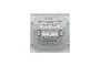Розетка комп'ютерна RJ45 UTP категорія 6 подвійна Біла Asfora (EPH4800121)
