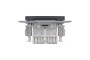 Розетка комп'ютерна RJ45 UTP категорія 6 подвійна Asfora Антрацит (EPH4800171)