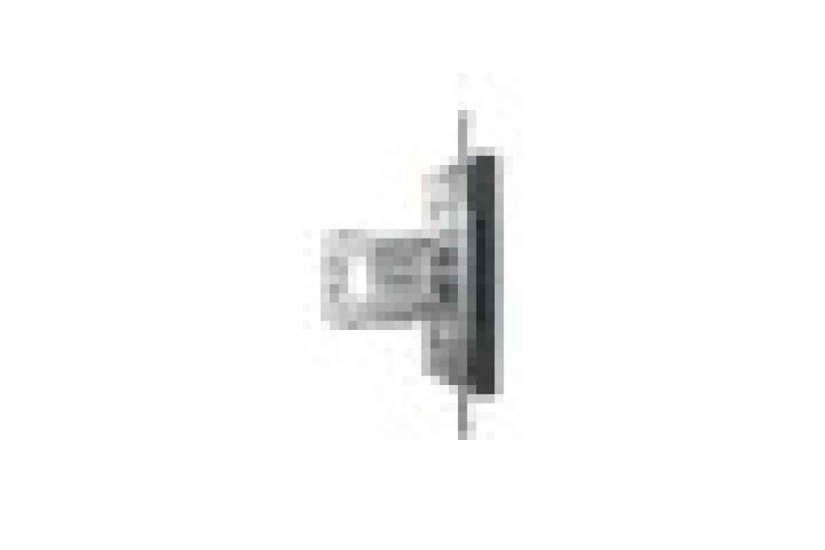 Розетка комп'ютерна RJ45 UTP категорія 6 подвійна Asfora Антрацит (EPH4800171)