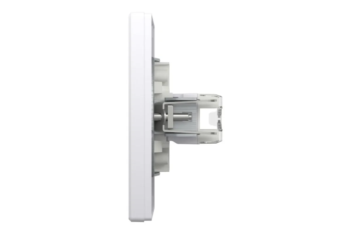 Розетка компьютерная RJ45 категория 5Е И ТЕЛЕФОННАЯ Розетка RJ12 Белая Asfora (EPH4900121)