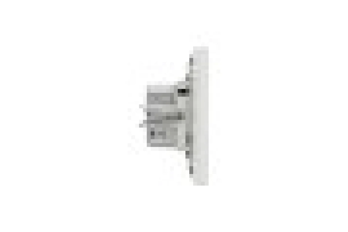 Двойная USB зарядка 2.4 A Asfora белая (EPH2700321)