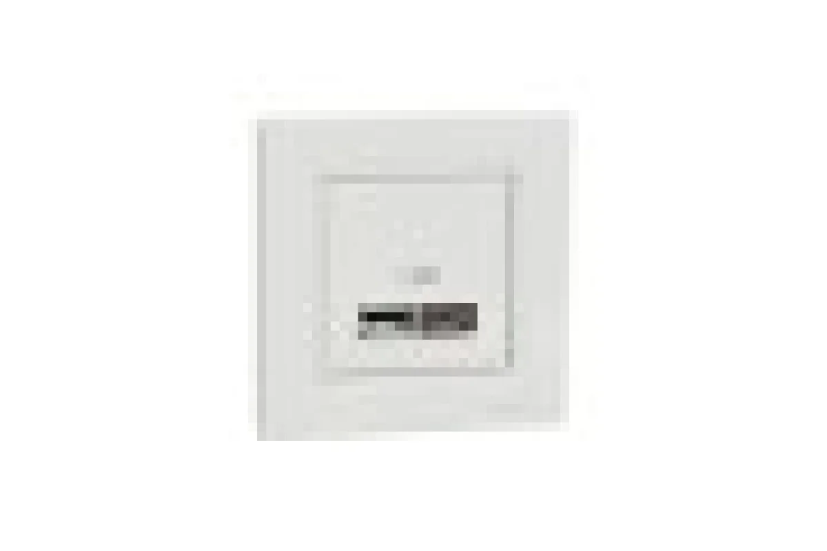 Двойная USB зарядка 2.4 A Asfora белая (EPH2700321)