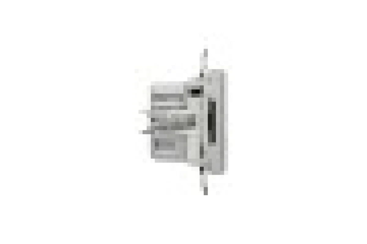 Подвійна USB зарядка 2.4 A Asfora алюминий (EPH2700361)