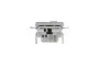 Двойная USB зарядка 2.4 A Asfora сталь (EPH2700362)
