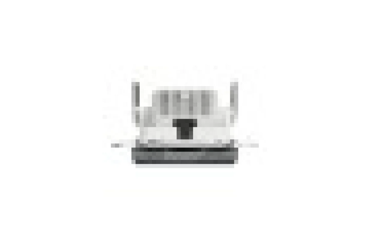 Двойная USB зарядка 2.4 A Asfora сталь (EPH2700362)