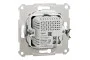 Двойная USB зарядка 2.4 A Asfora сталь (EPH2700362)