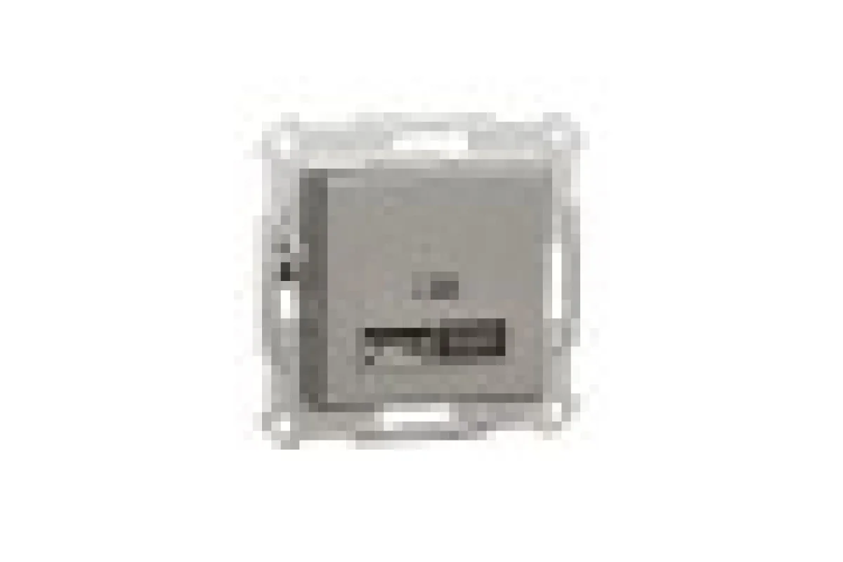Двойная USB зарядка 2.4 A Asfora бронза (EPH2700369)