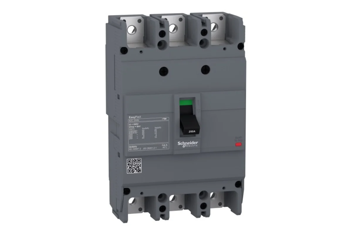 Автоматичний вимикач в литому корпусі EasyPact EZC250N 3P3T 25кА 150А (EZC250N3150)