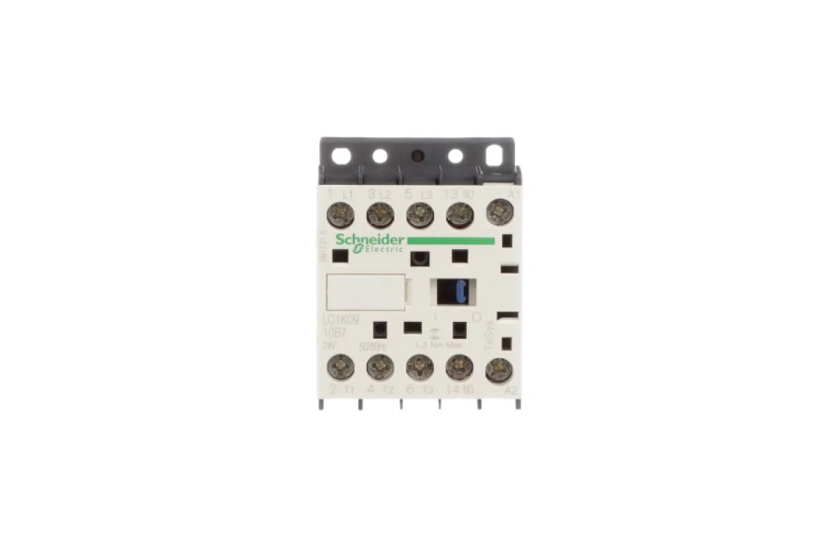 Контактор TeSys K 3P 9A НВ ~24В ГВИНТ (LC1K0910B7)