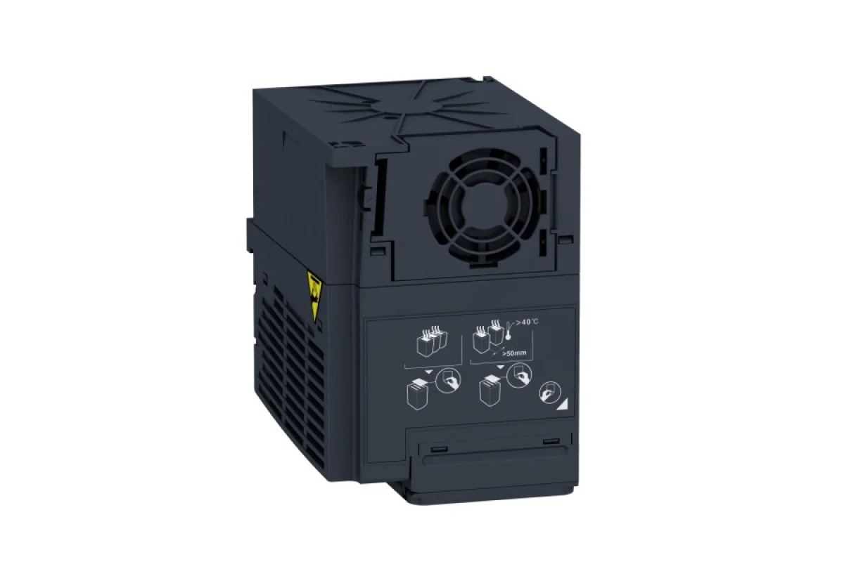 Перетворювач частоти ATV320C 1,5кВт 220В 1ф живлення, компакт з ЕМС-фільтром C2 (ATV320U15M2C)