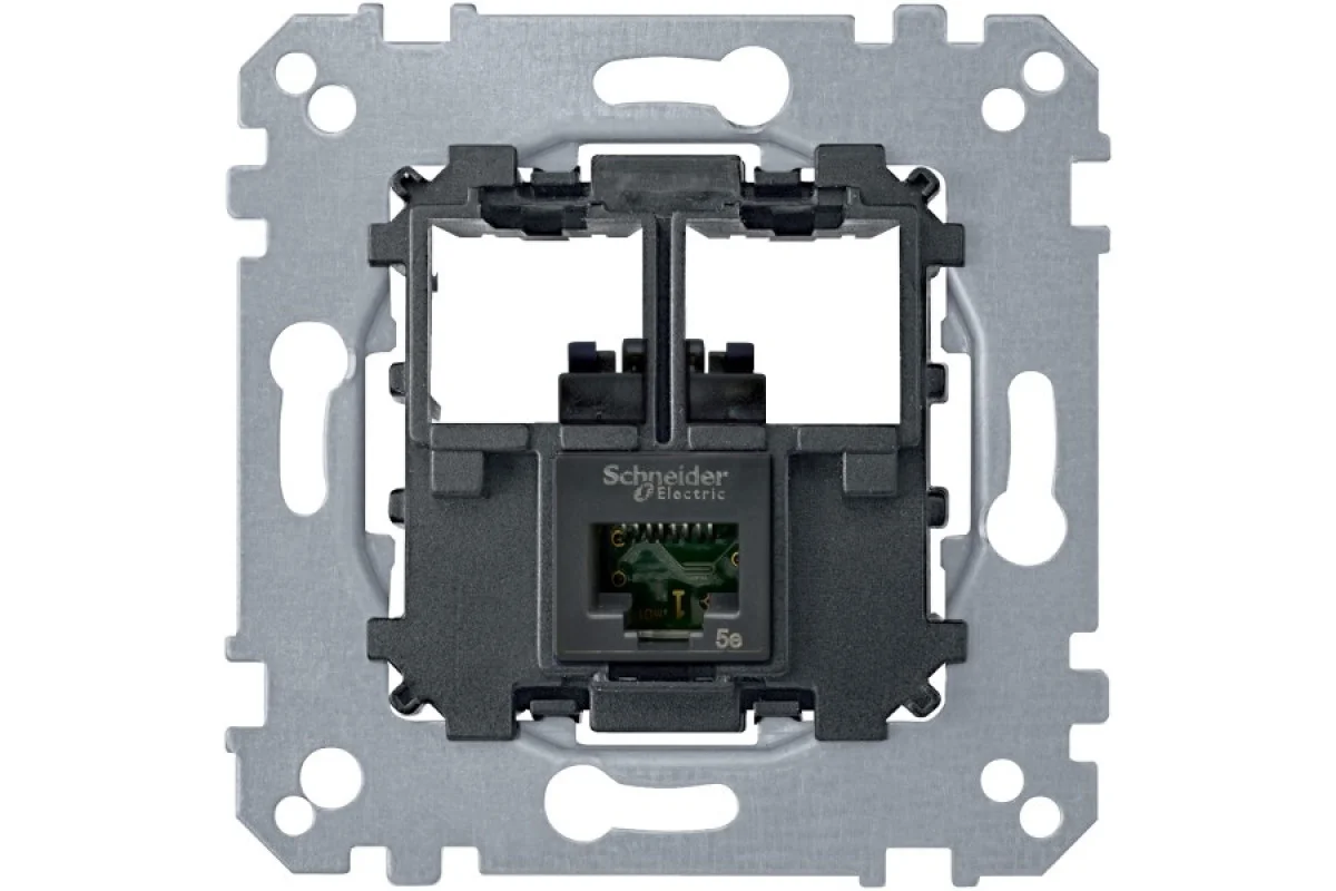Механизм компьютерной розетки RJ45,1-ПОСТ, категория 5e UTP (MTN4575-0001)