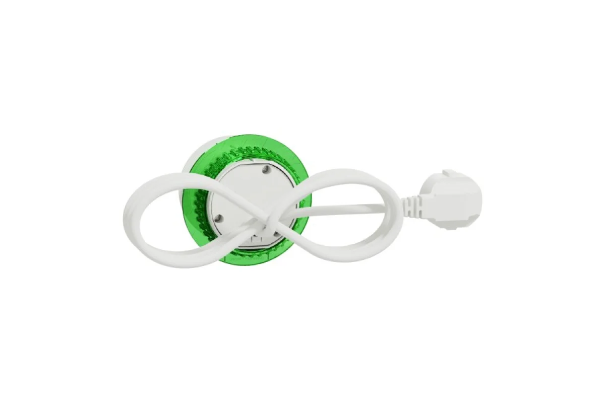 Настольный блок XS с розеткой DE и USB типа A, антрацит (INS44004)