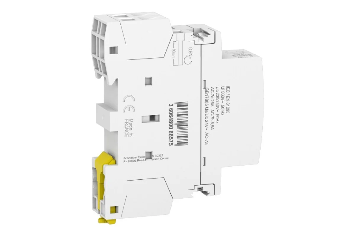 Контактор 25A 2NO 230/240В ~ 50Гц (A9C20732)