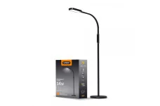 LED торшер чорний VIDEX TF07B 14W 3000-5500K (VL-TF07B)