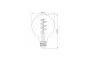 LED лампа VIDEX Filament G95FASD 5W E27 2200K дімерна бронза (VL-G95FASD-05272)