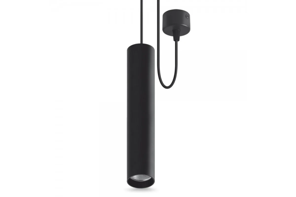 LED світильник підвісний накладний VIDEX 10W 4100K чорний (VL-SP-10034B) 26483