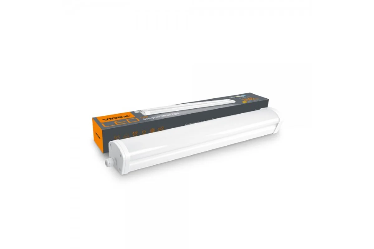 LED світильник IP65 лінійний VIDEX 24W 0,6М 4000K (VLE-BNW-24064)