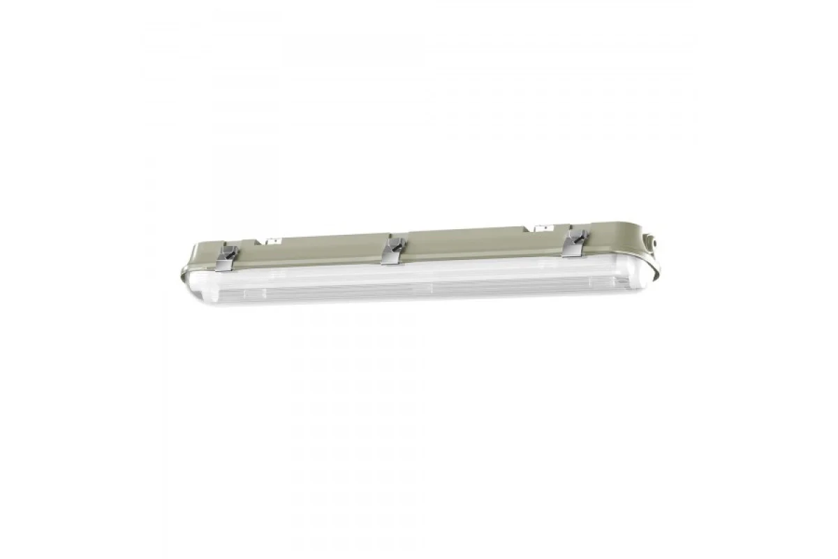 LED світильник IP65 лінійний під лампу 2хТ8 VIDEX 0,6М 220V (VL-BNW-T8062G)