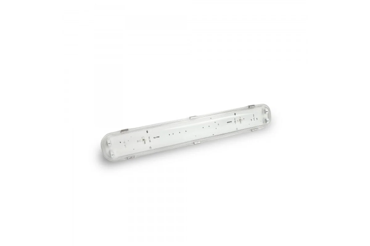 LED світильник IP65 лінійний під лампу 2хТ8 VIDEX 0,6М 220V (VL-BNW-T8062G)
