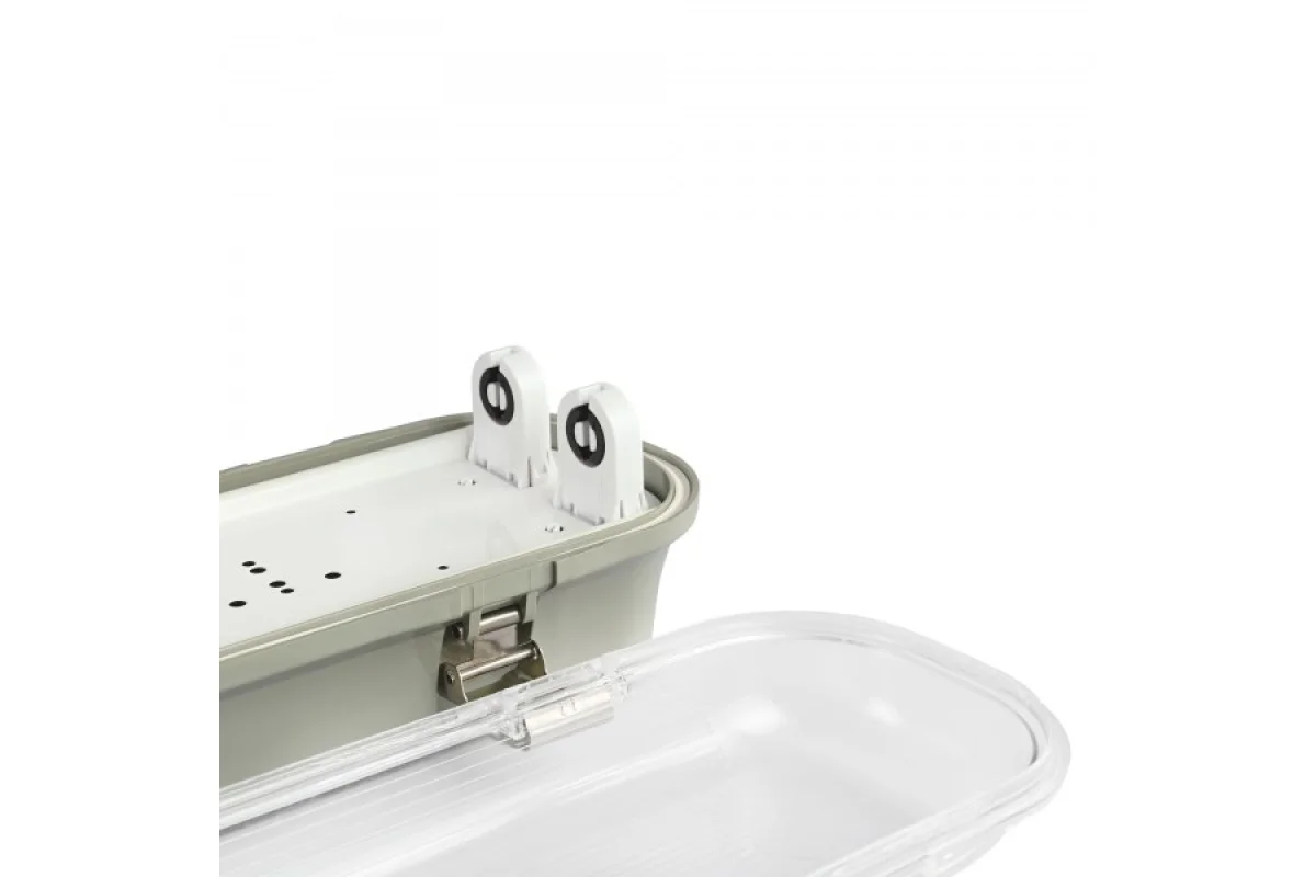LED світильник IP65 лінійний під лампу 2хТ8 VIDEX 0,6М 220V (VL-BNW-T8062G)